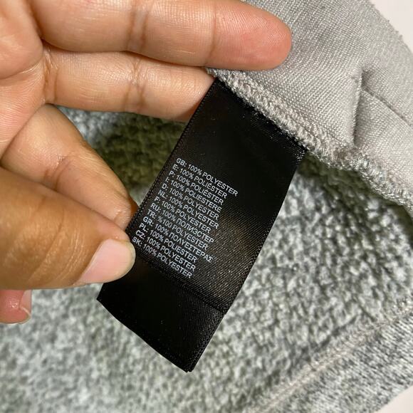 The North Face Maggy Seater Fleece Jacket Dark Gray Heather Girls Size M - Picture 5 of 6